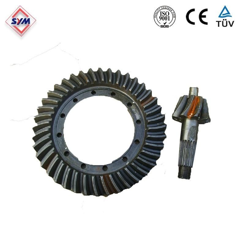 Tower Crane Spare Parts Bevel Gear Pinion