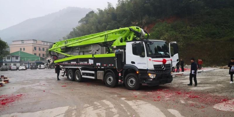 Zoomlion Concrete Mixer 52m Truck Mounted Pumps 52X-6rz Price