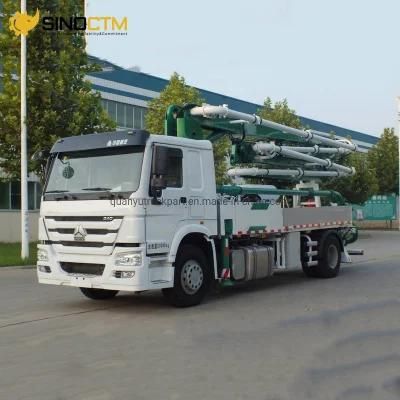 China Construction Vehicle HOWO 25m Concrete Pump Truck