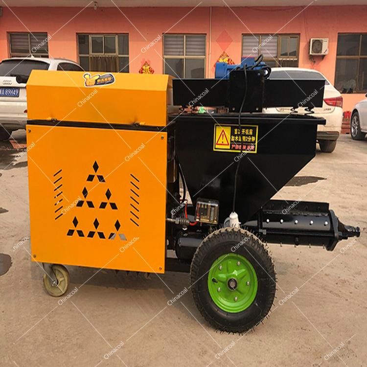 Portable High Pressure Cement Mortar Spraying Plastering Machine Mortar Sprayer