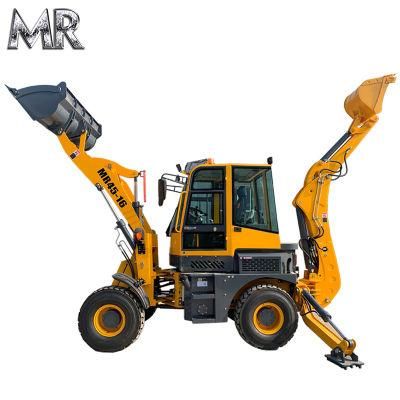 Multifunction Used Chinese Manufacturer Wz45-16 Farm Construction Mini Backhoe Loader