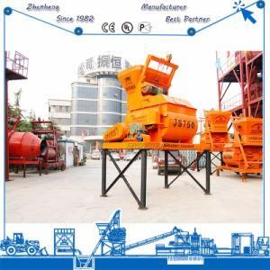 New Design OEM Js750 Large Capacity Twin Shaft Concrete Mixer with Great Price