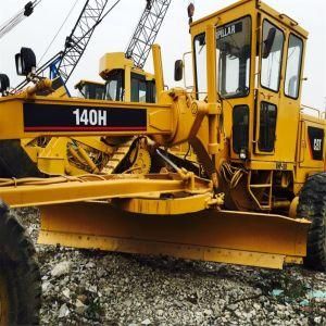Origin Japan Cat 140h Motor Grader Construction Equipment for Cheap Sale