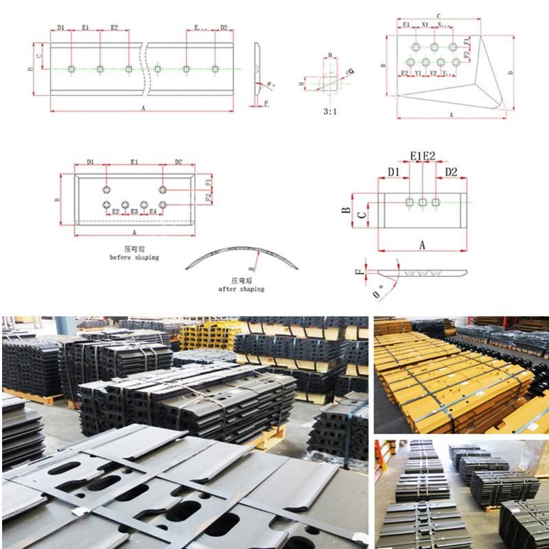 Spare Parts D4d Track Group with Shoes for Crawler Machines Tractor Bulldozers