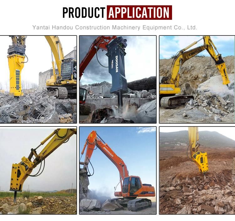 Rock Breaking Machine Hydraulic Hammer for PC200 Excavators