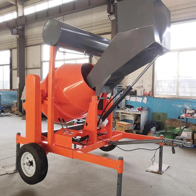 Small Gasoline Diesel Seft-Load Concrete Mixer