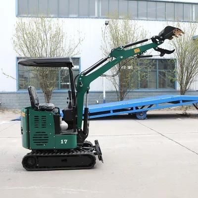 Hot Sale 1.7 Ton Mini Excavator Customizable Colors Available