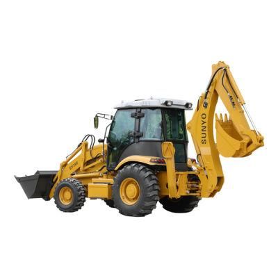 Sy388 Model Sunyo Brand Backhoe Loader as Skid Steer Loader