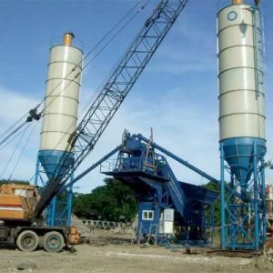 Yhzs50 Portable Mobile Concrete Batching Plant