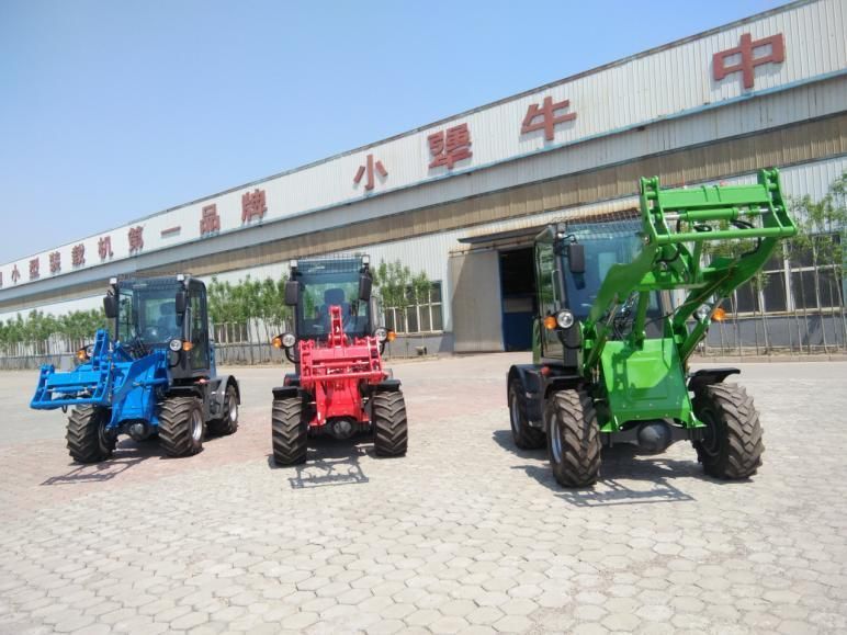 Strongbull Loader Mini Wheel Loader Zl08f