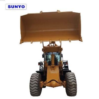 Sunyo Brand Sy956D Model Wheel Loaders Are Similar as Excavator, Backhoe Loaders and Skid Steer Loader