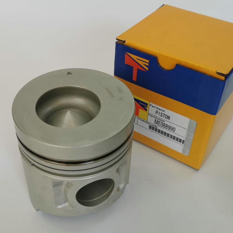 High-Performance Diesel Engine Engineering Machinery Parts Piston Me088990 for Engine Parts 6D34 Sk200-6 Generator Set