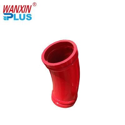 New DN 125 Custom Abrasive Resistance Pipe Fittings Street Elbow 90