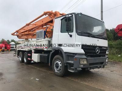 Zoomlion 37m Machinery Concrete Equipment Concrete Placing Boom Beton Pumping Concrete Pump