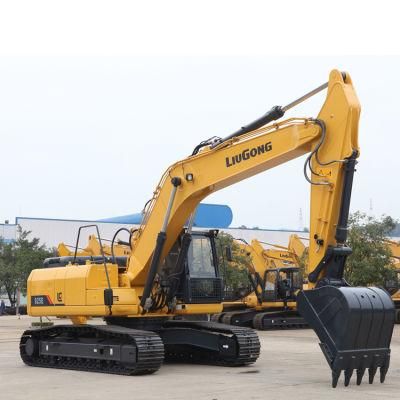 Liugong 6 Ton Crawler Excavator with Strong Power Side Dump Bucket