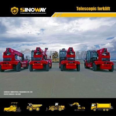 Popular Small Telehandler 5ton Telescopic Handler Forklift with Factory Price