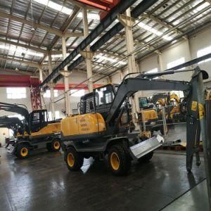 Dls885-9m Series Wheel Hydraulic Excavator