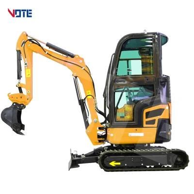 Wheel Hydraulic Kubota Excavator 1.5 Tons 1 Tons 0.8 Tons Small Mini Crawler Excavator Price