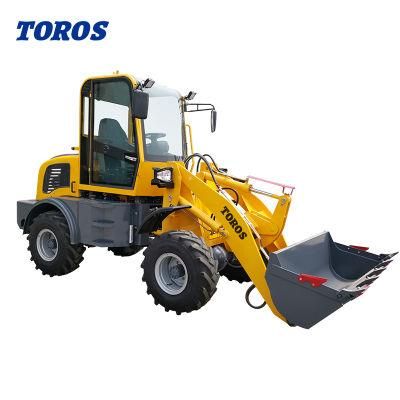 Twl918 Mini Small Farm Compact Tractor Wheel Loaders with Quick Hitch