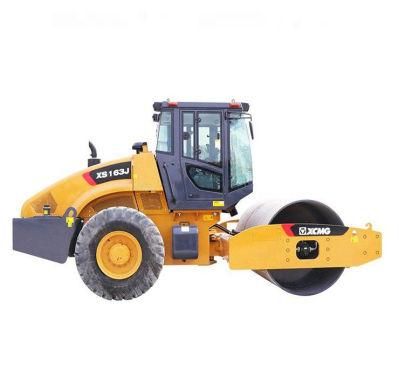 16 Ton Vibratory Compactor Xs163j Road Roller with Convex Block Drum