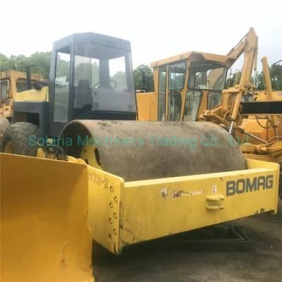 Used Single Road Roller Bomag BW217D Vibratory Smooth Drum Roller