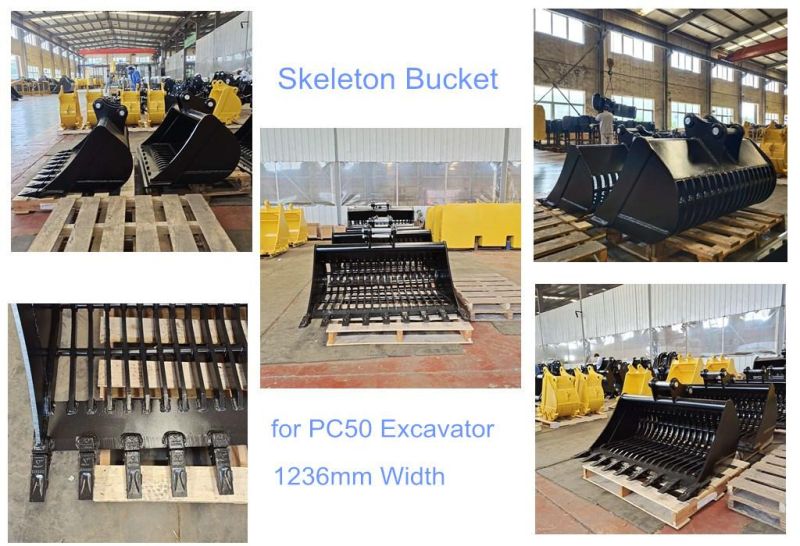 PC50 Screen Shaker Sorting Bucket for Komasu Excavators