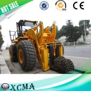 Xcma Rate Load 20 Tons Stone Diesel Forklift Wheel Loader Block Forklift