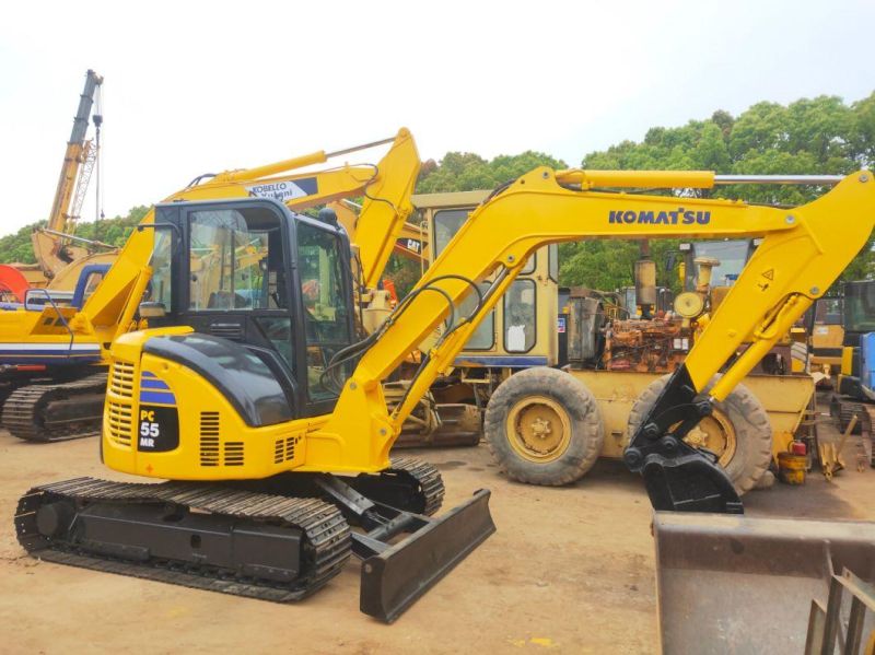 Used Komatsu Mini Excavator/Mini Digger. Komatsu PC55mr Crawler Excavator for Sale