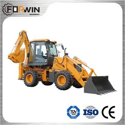 CE Approved Construction Machinery Equipment Fw30-25 Articulated Backhoe Loader in Excavator with Mini Digger Small Front End Shovel for Sale