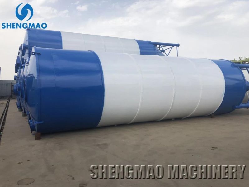 Hzs60 Stationary Full-Automatic Wet Mix Belt Conveyor Concrete Mixer Plant Factory Sale