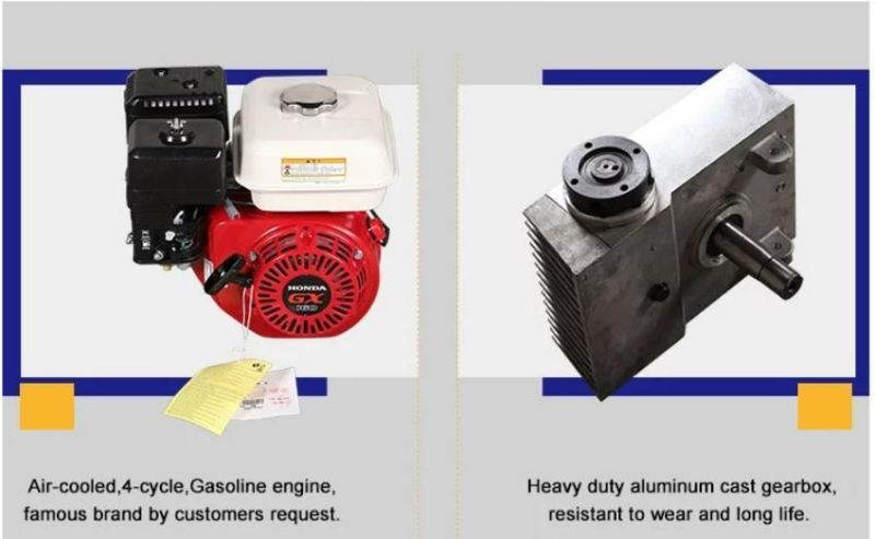 Gold Factory 5.5HP Mechanical Trowel Machine for Sale with OEM Optional Engine