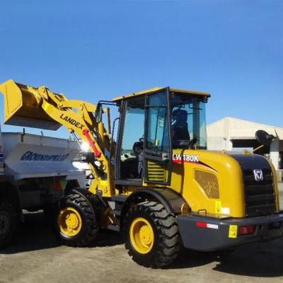 Chinese Mini 1.8ton Wheel Loader Lw180kv Small Front Loader on Sale
