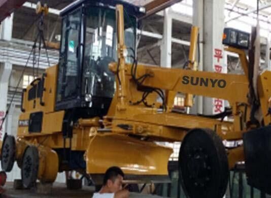 Sunyo Py165c Motor Graders as Wheel Loader and Excavators, Best Construction Equipment, Grader
