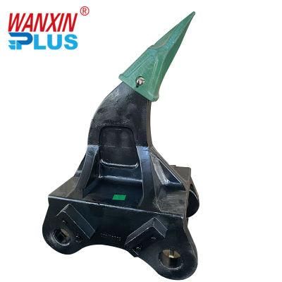 ISO9001: 2015 Wanxin/Customized 10t/20t/30t/40t/80t Hubei 320 Attachment One Piece Casting Hydraulic Ripper for Kobelco Excavator