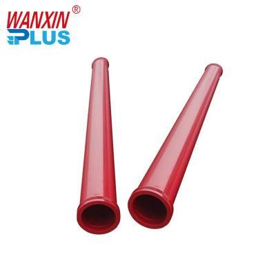 New Seamless Steel for Sale Concrete Pump Straight Pipe with Flange