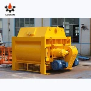 Js Hydraulic Hopper Electric Twin Shaft Light Weight Industrial Paddle Type Self Loading Concrete Mixer