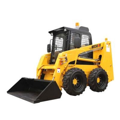 Powerful Fully Hydraulic Jc60 Skid Steer Loader with Mixer