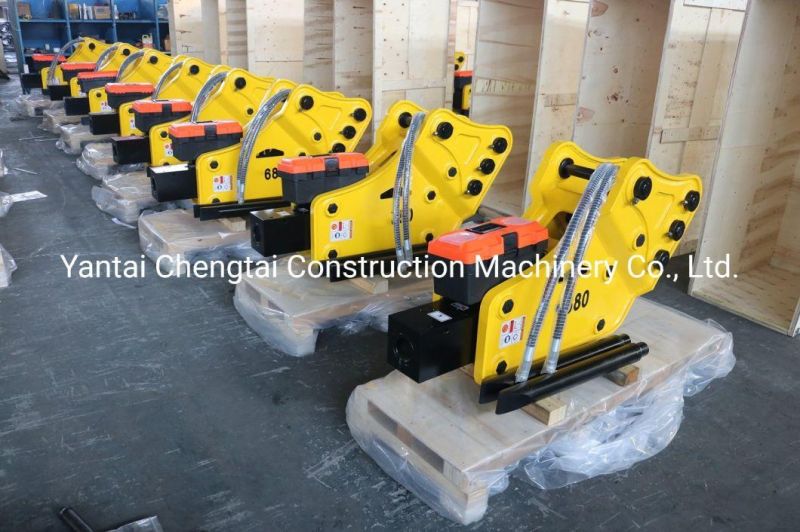 10-15 Ton Excavator Used Sb50 Hydraulic Breaker Jack Hammer with 100mm Chisel