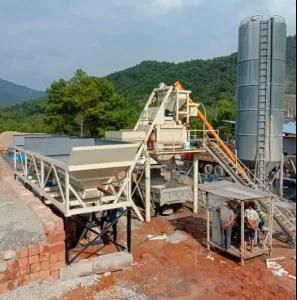 Small Cement Production Plant Hzs25 Concrete Mixing Plant for Sale