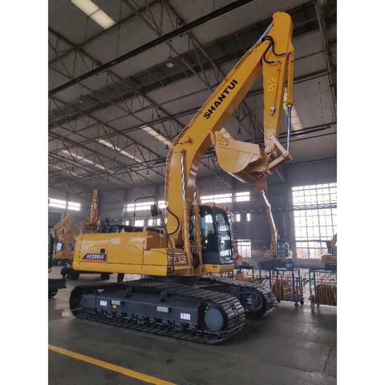 Excavating Machine Shantui Se220LC 22 Ton Crawler Excavator with Long Arm