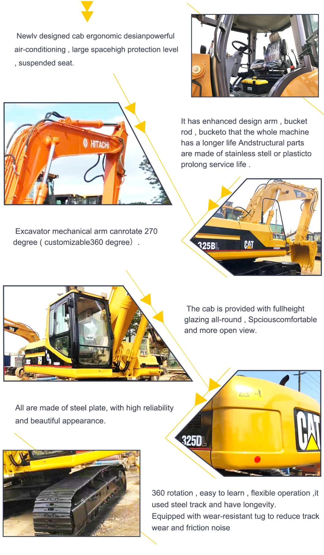 Best Quality Used for Cat 320d 330d Excavator Used Cat 325 345 Crawler Excavator
