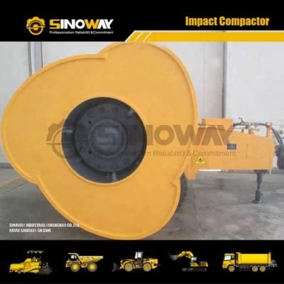 Good Condition Trilateral Impact Compactor Sinoway Pentagon Road Roller Price
