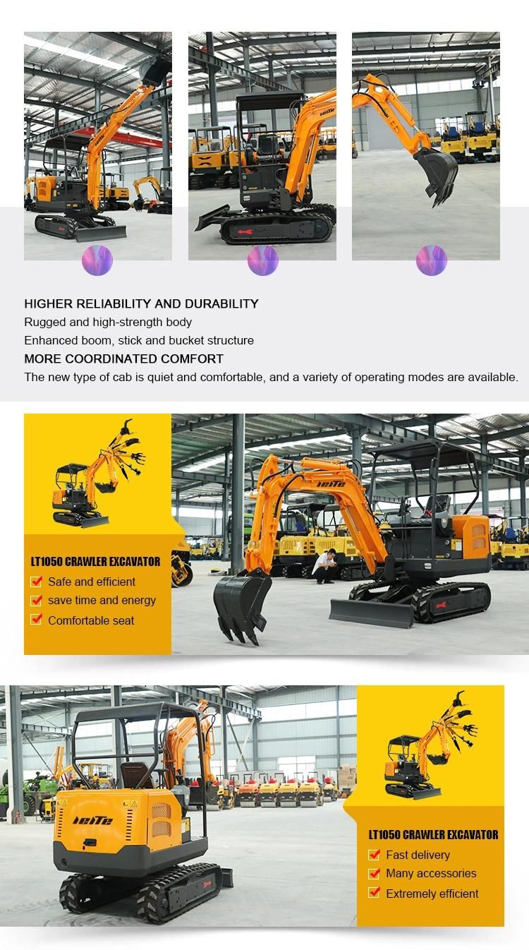 China Mini Excavator Hydraulic Crawler Excavator Hydraulic Quick Coupling 2.0ton