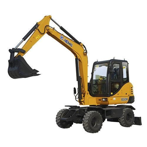 6 Ton Brand New Mini Wheeled Excavator Xe60wa