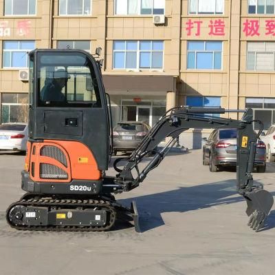 2 Ton Hydraulic Mini Diggers SD20u Mini Excavators