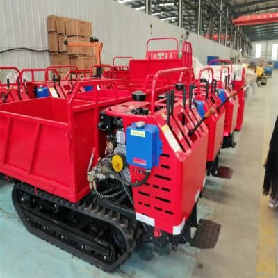 Agriculture Conservancy Using Hydraulic Mini Crawler Dumper Lorry