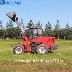GM30 middle loader accept OEM mining front loader with 4 wheels drive