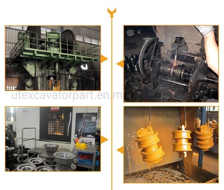 Excavator Undercarriage Parts Track Roller Bottom Top Rollers