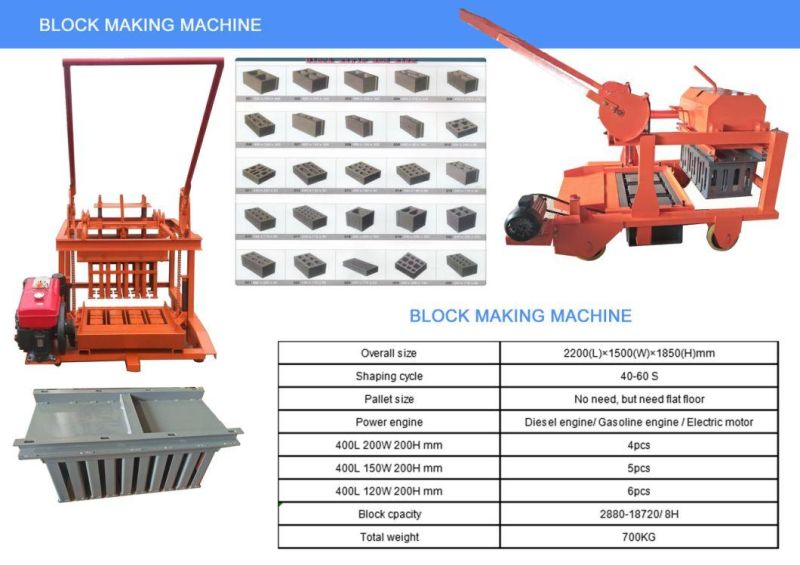 Construction Machinery Trailer Mounted Portable Mini Concrete Cement Mixer