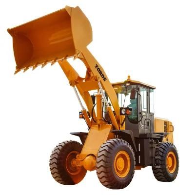 4 Wheel Drive Hydraulic Transmission System Twl920 Front End Wheel Loader with Auger